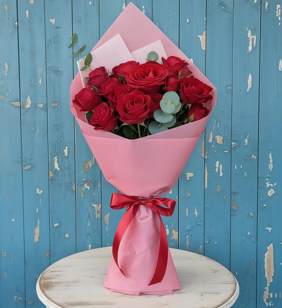 Букет цветов из: Розы в Зюкайка