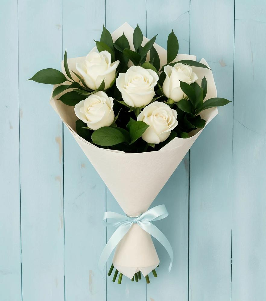 Букет цветов из: Розы в Зюкайка