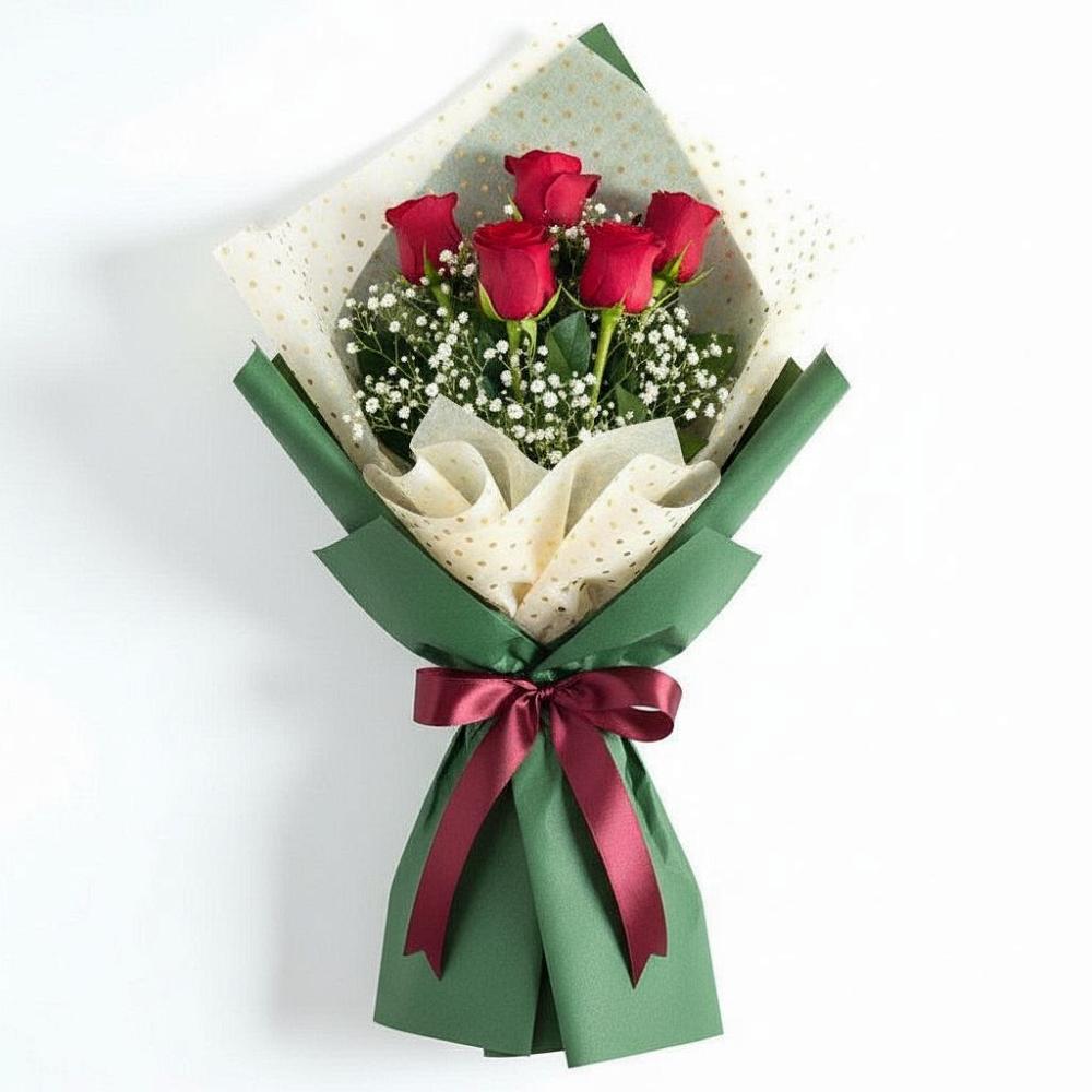 Букет цветов из: Розы в Зюкайка
