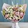 Букет цветов из: Альстромерии и Розы в Зюкайка