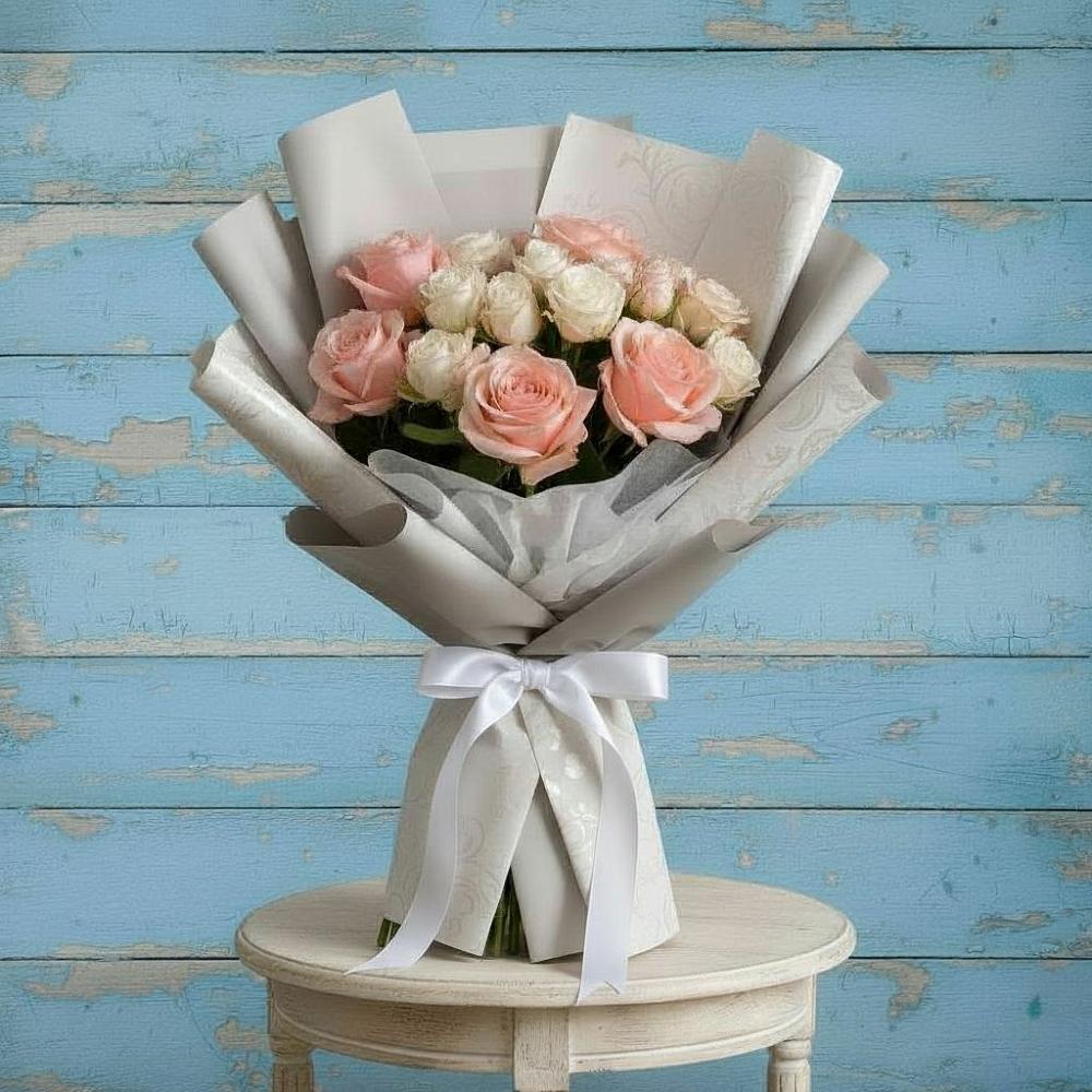 Букет цветов из: Розы в Зюкайка