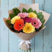 Букет цветов из:  Герберы в Зюкайка