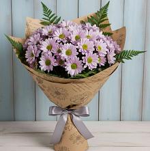 Букет цветов из:  Хризантемы #REPLACE_PRED# Зюкайка