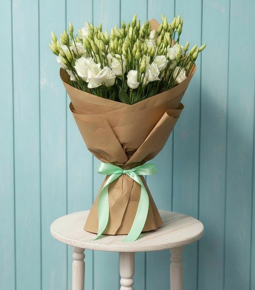 Букет цветов из: Лизиантусы в Зюкайка