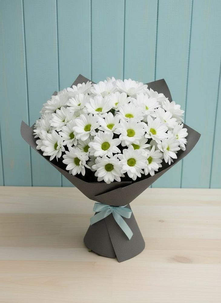 Букет цветов из: Хризантемы в Зюкайка
