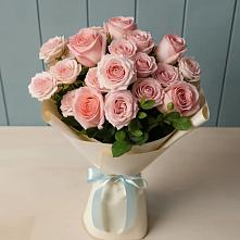 Букет Розовый шарм в Зюкайка