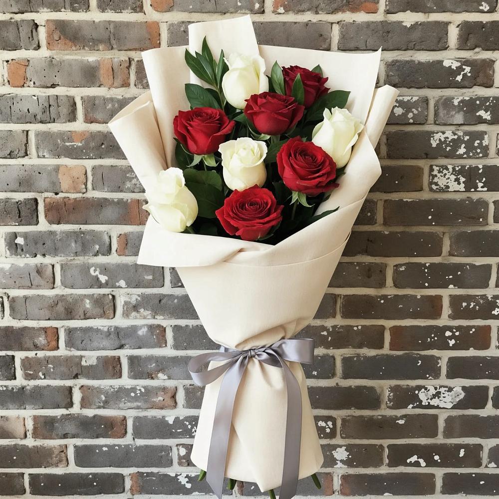 Букет цветов из: Розы в Зюкайка