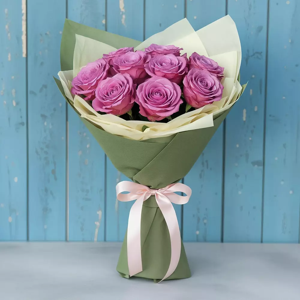 Букет Розы Фёрст Леди в Зюкайка