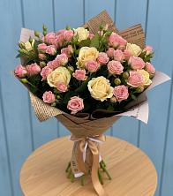 Букет цветов из:  Розы в Зюкайка
