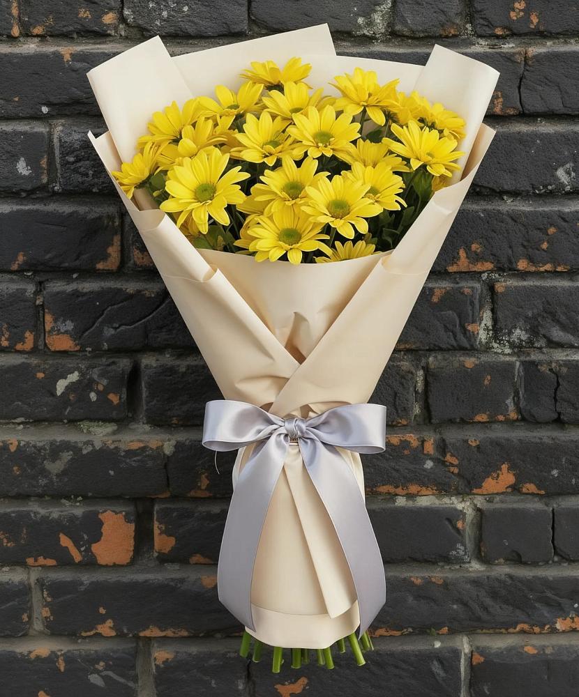 Букет цветов из: Хризантемы в Зюкайка