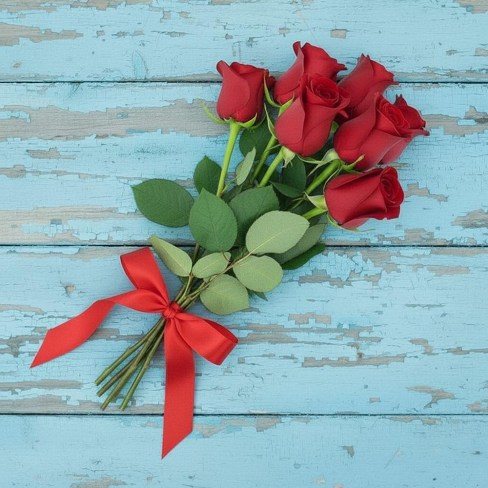 Букет Красные розы в Зюкайка
