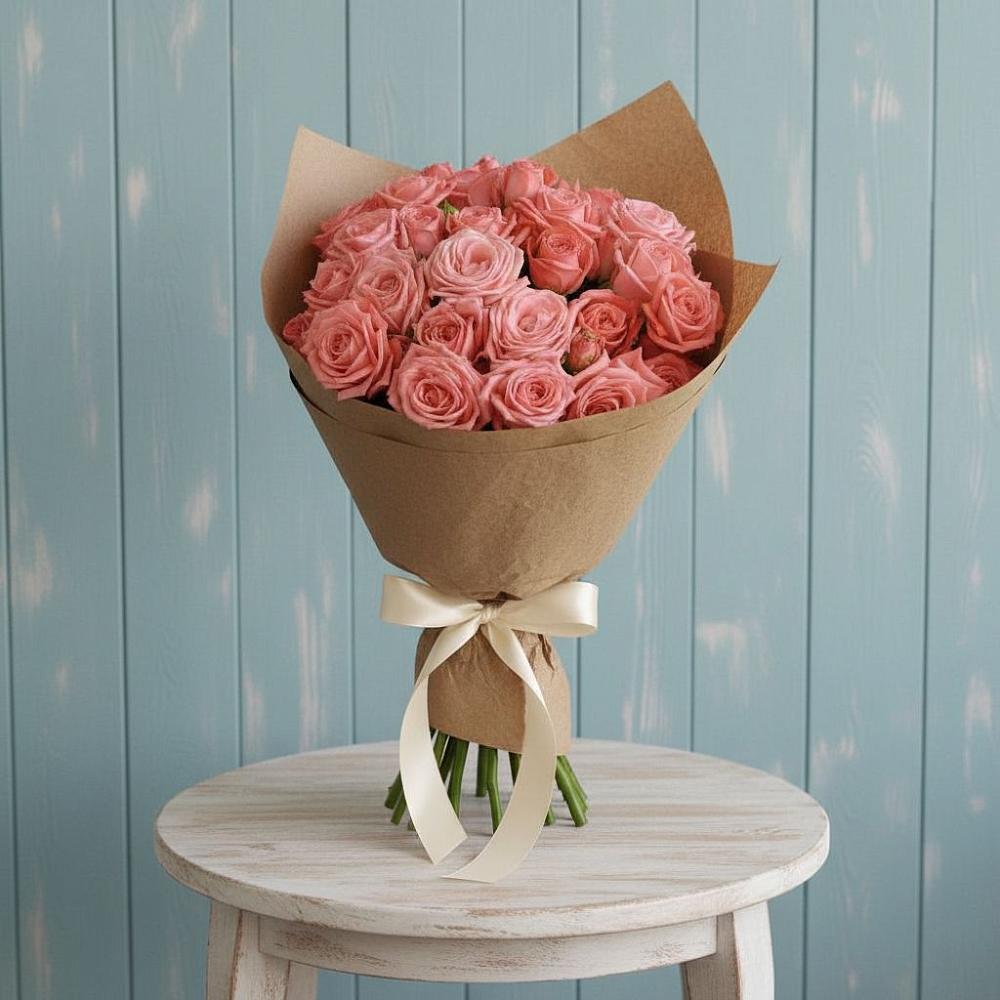 Букет цветов из: Розы в Зюкайка