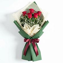 Букет цветов из:  Розы в Зюкайка