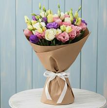 Букет цветов из:  Лизиантусы в Зюкайка