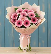 Букет цветов из:  Герберы в Зюкайка