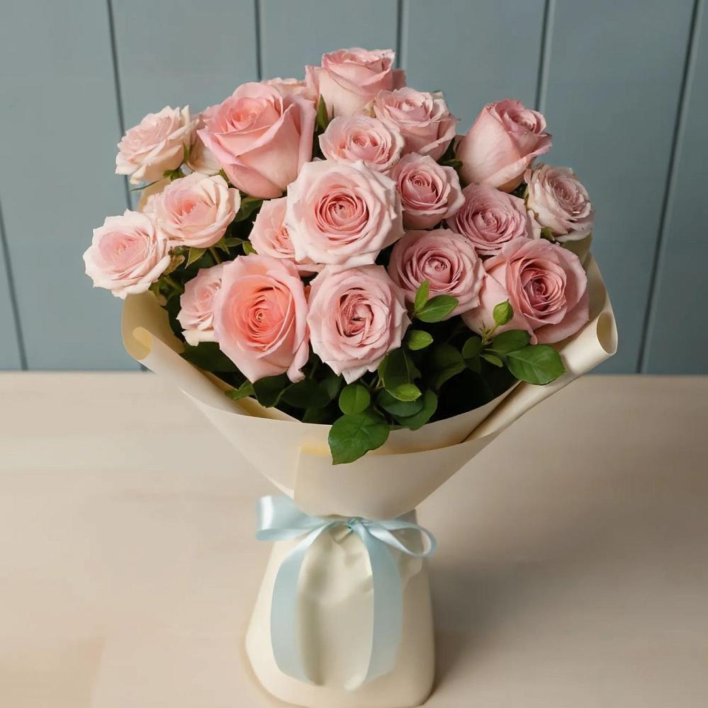 Букет Розовый шарм в Зюкайка